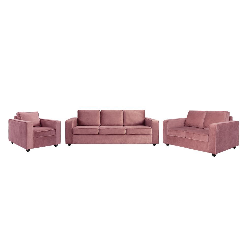 Napper Plus Sofa Set - (3+2+1) Reflection Rose Brown